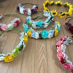 花冠　花かんむり　写真　撮影　フォト　グッズ　