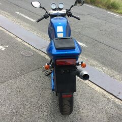 福山市 瀬戸町 スズキ グース350 NK42A 実働 書類付き 吹け上がり良好 タイヤバリ山 シングルスポーツ 倒立フォーク レストア カスタムベースにもの画像