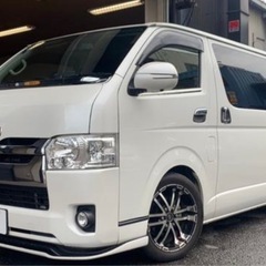 ハイエース今週で締め切ります。