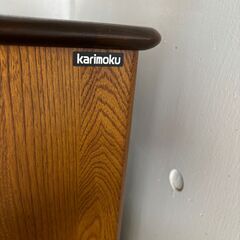 カリモク　ヴィンテージ　家具　キャビネット　サイドボード　収納棚の画像