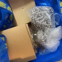アクセサリーパーツ　IKEA袋1つぶん　まとめて