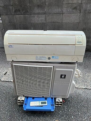 シャープ 4.0kw ルームエアコン AY-E40EE3 14-17畳用 2015年製 プラズマクラスター ■ 暖房5.0kw