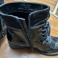 ショートブーツ　レディースLサイズの画像