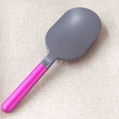ダイソン パドルブラシ 中古 ヘアブラシ 櫛 ピンク系×グレー系 dyson☆ 札幌市 北区 屯田 の画像
