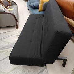 ☆ジモティ割あり☆ｿﾌｧｰﾍﾞｯﾄﾞ IKEA BK 現状販売 高さ(H)80×