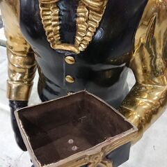 西洋美術｜真鍮｜ブロンズ｜ゴールド｜バトラー｜執事｜紳士｜オブジェ②の画像