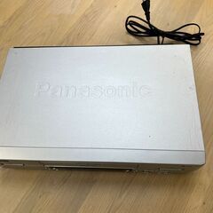 【レガストック江東店】【動作確認済み/訳アリ】Panasonic パナソニック NV-HV7G ビデオデッキ VHS 2001年製 リモコン再生ボタン不動の画像
