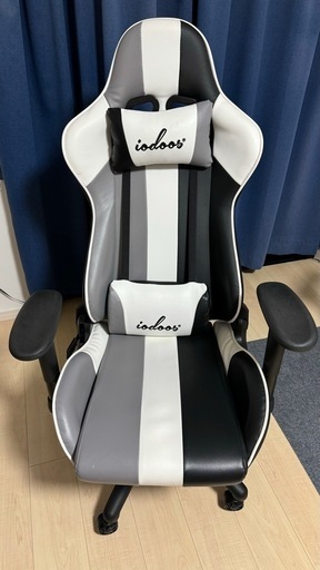 iodoos ゲーミングチェア 【脚部に破損あり/商品説明要確認】