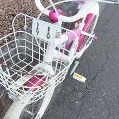 練習用に　子供　自転車　18インチ　傷錆汚れあり　動作問題なしの画像