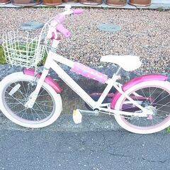 練習用に　子供　自転車　18インチ　傷錆汚れあり　動作問題なしの画像