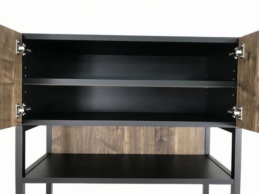 №1024【新品】ゴミ箱収納型レンジ台【大特価アウトレット】