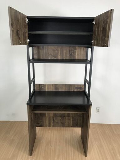 №1024【新品】ゴミ箱収納型レンジ台【大特価アウトレット】