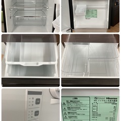 S237 ⭐ Hisense 3ドア冷蔵庫(282L 右開き）21年製 HR-G2801 ⭐ 動作確認済 ⭐ クリーニング済の画像
