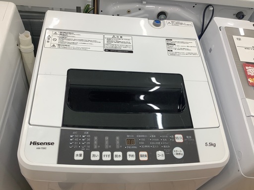 Hisense(ハイセンス)の全自動洗濯機のご紹介です！！