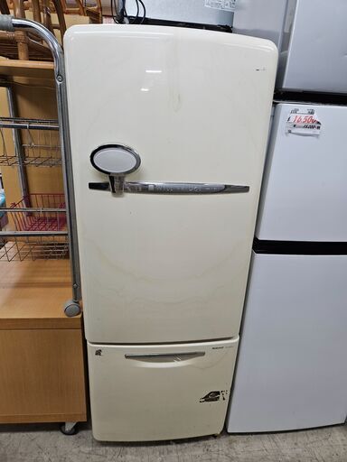 リサイクルショップどりーむ荒田店 No12848　ナショナル　２ドア冷蔵庫　2002年製　全体容量162L　2人暮らしに最適なサイズです♪