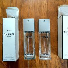 【シャネル】CHANEL No.19の空きボトル×2本 の画像