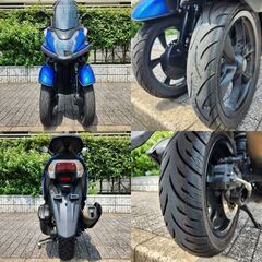 【普通免許仕様もOK】トリシティ155ABS SG37J グリップヒーター ETC車載器 走行4.2万km台★TRIX★の画像