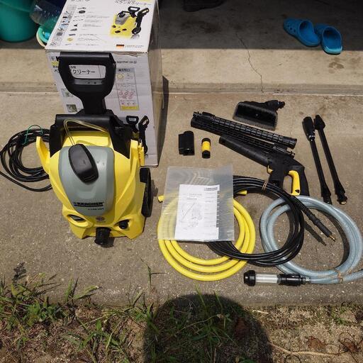 決定！ケルヒヤー　KARCHER 高圧洗浄機 サイレント　ベランダ