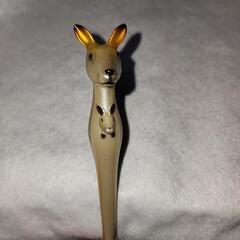 カンガルーの形のボールペンの画像