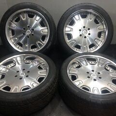 ナンカン NK UTILITY SP-7 285/40R22 夏タイヤ WORK LS 507S 22インチ 9.5J6HPCD139.7+7 ランクルプラド タホ サバーバン等　(VTL126AP)