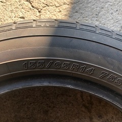 ヨコハマ 155/65r14 夏 1本の画像