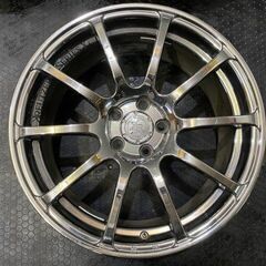 クロイツァー YOKOHAMA 社外ホイール 17インチ 4本 7.5J5HPCD100+50