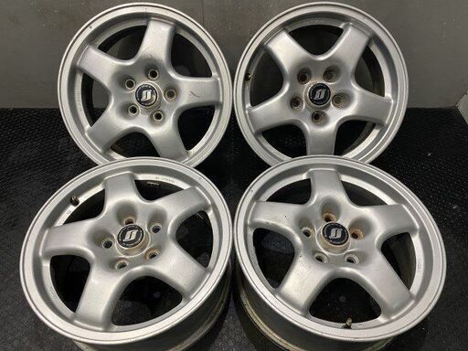 ニッサン R32 スカイライン 純正ホイール 16インチ 4本 6.5J5HPCD114.3+40　(VHT064)