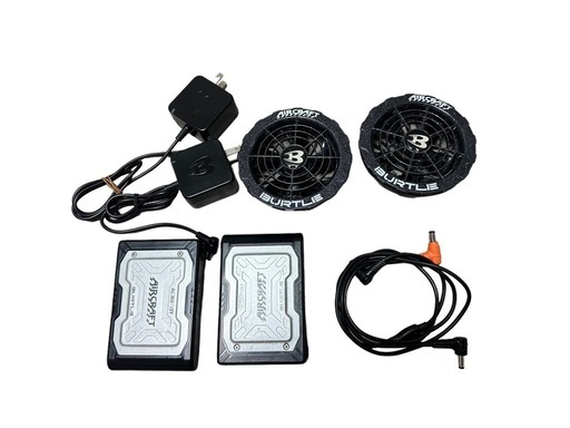 空調服　バートル　バッテリーファンセット　BURTLE　AIRCRAFT　１９V