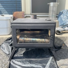 薪ストーブ ガラス3面