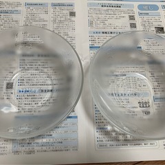 スヌーピー ローソン限定 ガラスの器 お皿 美品の画像