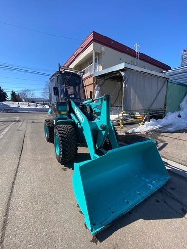 KOBELCOタイヤショベル！LA50です！！前後フルピン！！