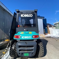 KOBELCOタイヤショベル！LA50です！！前後フルピン！！
の画像