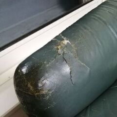 カリモク家具　限定　チターノ　ソファ　３人掛け　４人掛け　革張りの画像