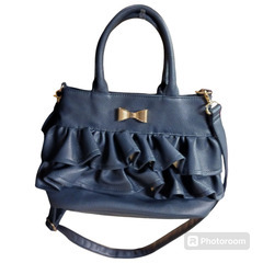 (中古)フリル トートバッグ