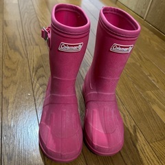Coleman長靴ピンク20cm
