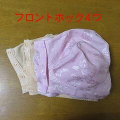 新品未使用　ノンワイヤーフロントホックブラジャー２枚組の画像