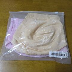 新品未使用　ノンワイヤーフロントホックブラジャー２枚組の画像