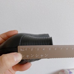 パンプス　22.5cm 黒　就活　ヒール　黒の画像