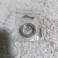 ≒j→→→m40-3-クリスタルフルエタニティリングの画像