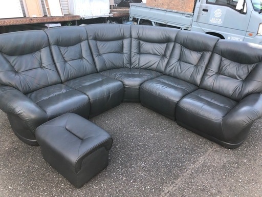 福岡市配送無料　6人掛けソファー