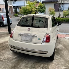 整備歴有H21年フィアット500車検R7/9 1.4 16V ラウンジの画像