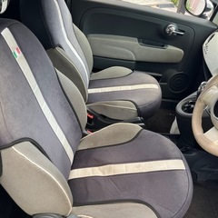 整備歴有H21年フィアット500車検R7/9 1.4 16V ラウンジの画像
