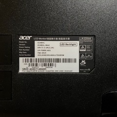 PCモニタージャンク品   の画像