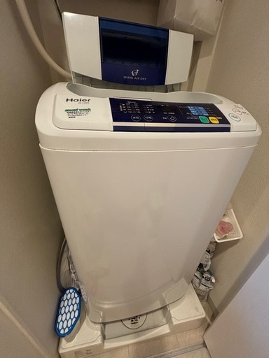 洗濯機　5kg(引取先決定しました)