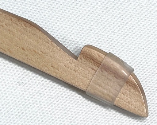 《美品‼︎》ブナ材木製ハンガーおまとめ100本（滑り止めゴム付き）