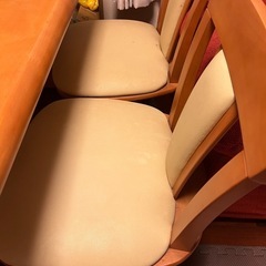 【31日歓迎】ダイニングテーブル　チェア　セットの画像