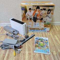 wiiU wii 本体 リモコン ハンドル 他セットの画像