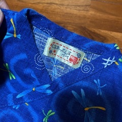 【美品】くろわっさんす べべ 甚平  の画像