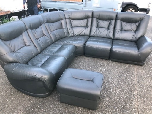 福岡市配送無料　6人掛けソファー