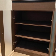食器棚　美品　無料の画像